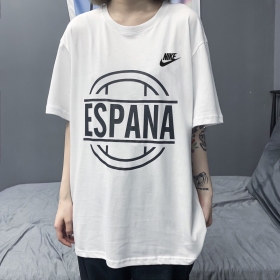 Nike белая свободного кроя футболка с надписью на груди "Espana"