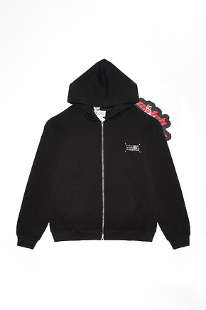 Зип худи Maison Margiela MM6 чёрного цвета в наличии
