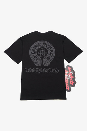 Футболка чёрная Chrome Hearts Los Angeles в наличии