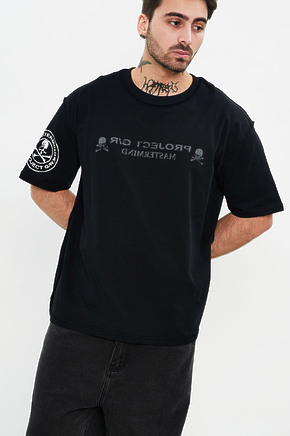 Футболка Project G/R x Mastermind чёрная в наличии