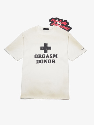Футболка Project G/R Orgasm Donor серая в наличии