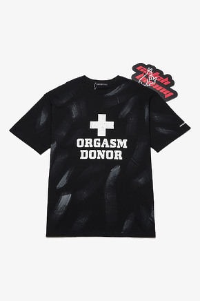 Футболка Project G/R Orgasm Donor чёрная в наличии