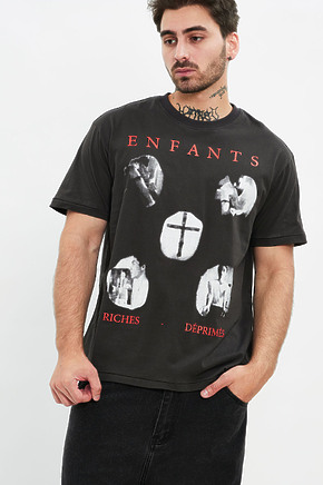 Футболка Enfants Riches Deprimes Cross чёрного цвета в наличии
