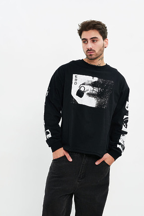 Чёрный свитшот Enfants Riches Deprimes I don't Fuck