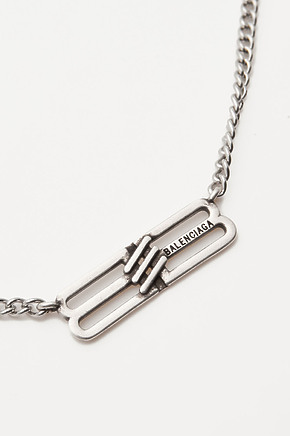 Цепочка Balenciaga серебряная в наличии