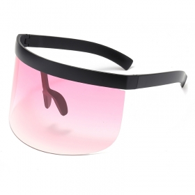 Антибликовые спортивные очки с красной солнцезащитной линзой 