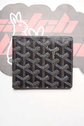 Кошелёк чёрный Goyard в наличии