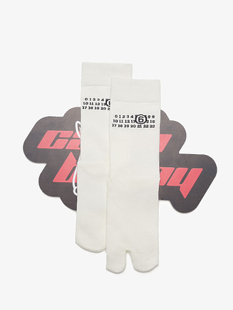 Носки белые Maison Margiela в наличии