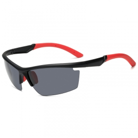 Антибликовые солнцезащитные спортивные очки с цветастой оправой  