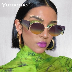 Солнцезащитные очки с круглыми линзами в разных цветах