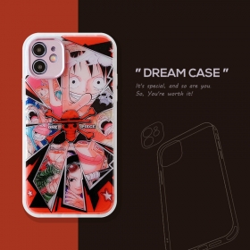 От DREAM CASE красный чехол для телефонов iPhone в стиле аниме