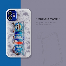Защитный синий чехол для телефонов iPhone от DREAM CASE стильный
