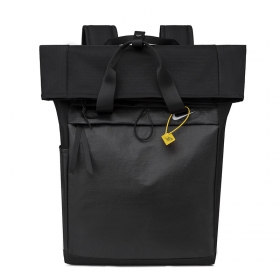 Чёрный Nike стильный рюкзак с водоотталкивающей пропитой 