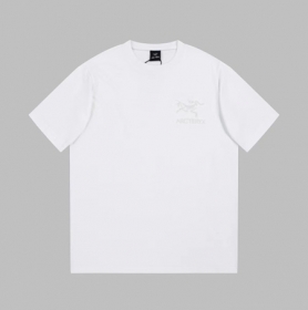 Хлопковая футболка с коротким рукавом Arcteryx цвет - белый
