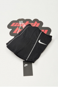 Спортивный чёрный снуд с полосками рефлектив от бренда Nike
