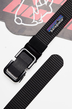 Ремень Patagonia чёрный в наличии