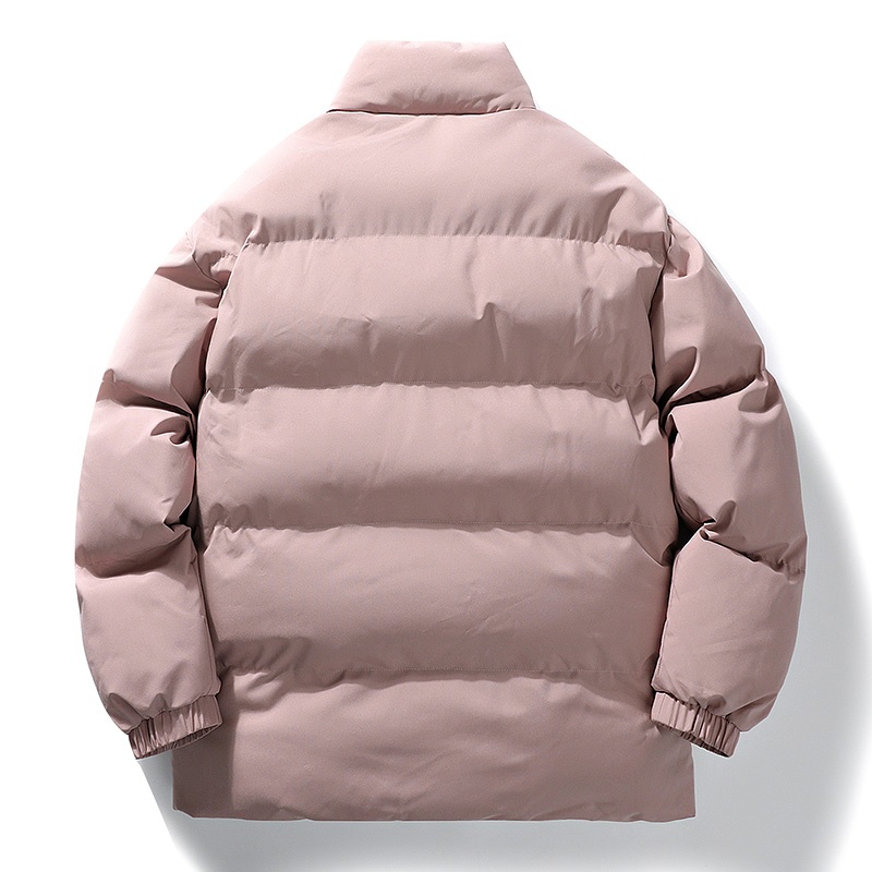 Розовая дутая куртка Nike Swoosh