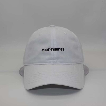 Кепка с вышитым логотипом Carhartt цвет-белый выполнена из хлопка