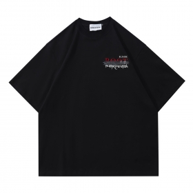 Чёрная Made Extreme хлопковая футболка с логотипом спереди и сзади