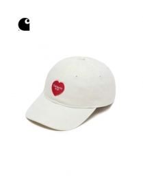 Carhartt белая кепка универсальная с козырьком и люверсами кепка