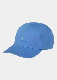 Голубая классическая бейсболка с логотипом Carhartt