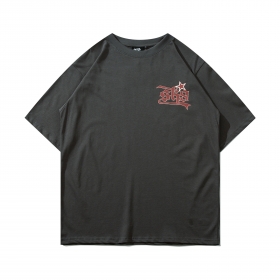 Универсальная тёмно-серая футболка SkatePark свободного кроя