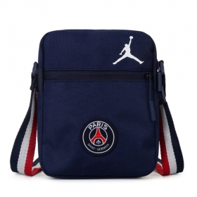 Повседневная синяя сумка-барсетка с логотипом Jordan 
