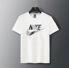 Nike универсальная белая футболка из 95% хлопка с лого на груди