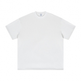 Однотонная белая футболка BE THRIVED с коротким рукавом из 100% хлопка