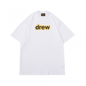 Базовая белая DREW HOUSE футболка с логотипом бренда