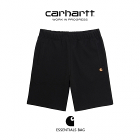 Carhartt чёрные шорты на резинке с внутренний шнуровкой