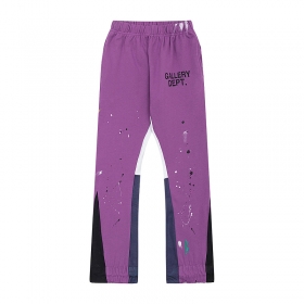 Повседневные на резинке от Gallery Dept фиолетовые спортивные брюки