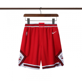 Универсальные красные шорты Nike Jordan с принтом быка