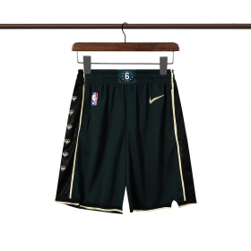 Спортивные чёрные Nike сетчатые шорты на резинке из полиэстера