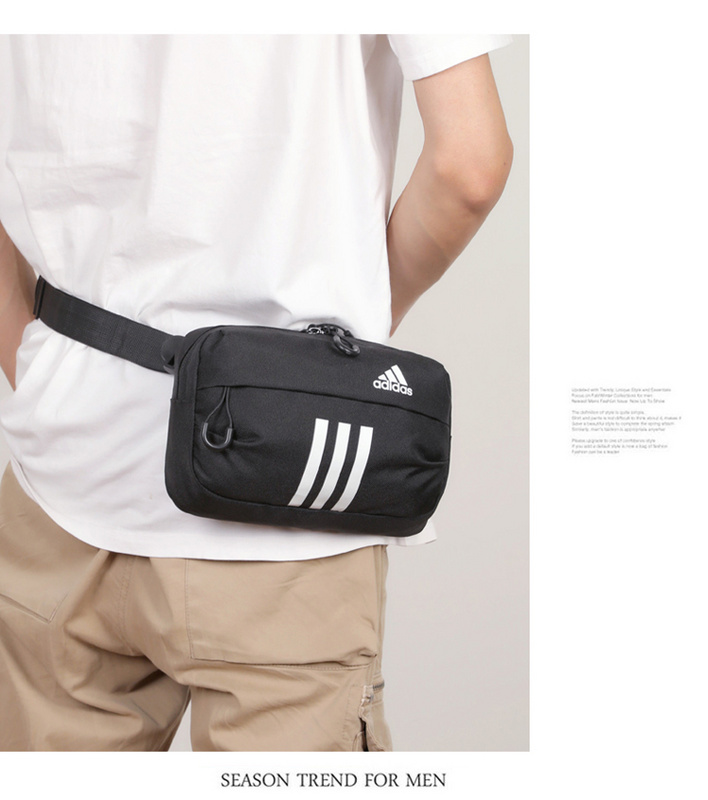 Фирменная сумка черная Adidas для повседневного использования