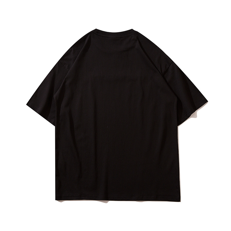 Черная футболка Carhartt с белым вышитым логотипом