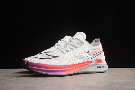 Nike Air ZoomX Streakfly Proto белые кроссовки с разноцветным носком