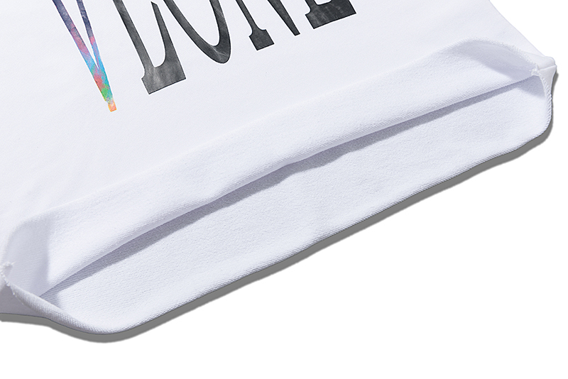 Белый худи VLONE с разноцветным логотипом