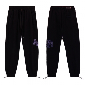 Штаны AMIRI спортивные черного цвета с карманами на молнии