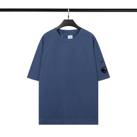 C.P. Company футболка в темно-синем цвете с коротким рукавом