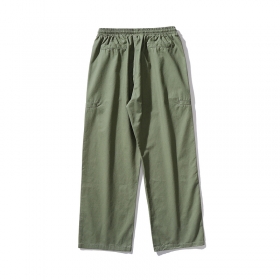 Серо-зеленые штаны бренда TXC Pants из плотного хлопка