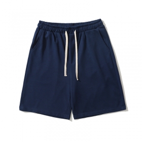 Пляжные шорты тёмно-синего цвета TXC Pants хлопковые 