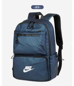 Nike рюкзак стильный в синем цвете защищенный от влаги