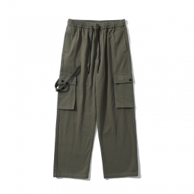 Серые широкие TXC Pants штаны выполнены из 100% натурального хлопка