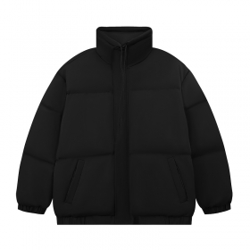 Оригинальная модель куртки DYCN черного цвета свободного кроя