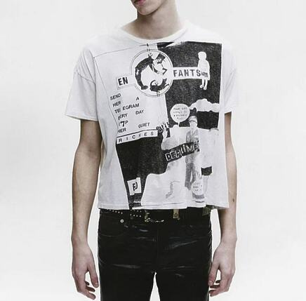 Футболка белая Enfants Riches Deprimes с коротким рукавом