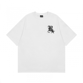 Белая Punch Line футболка с логотипом на груди и спине
