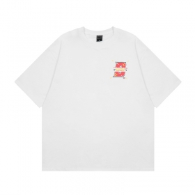 Универсальная белая футболка Punch Line с фирменным логотипом 