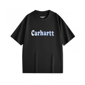 Универсальная футболка Carhartt в черном цвете с коротким рукавом