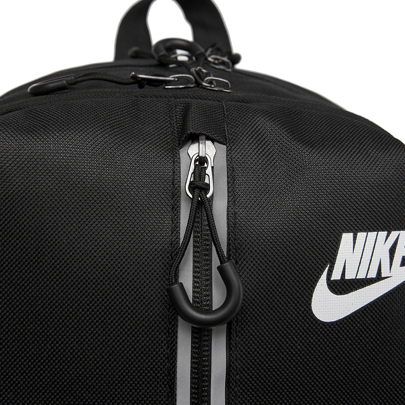 Чёрный Nike спортивный рюкзак с реверсивными замками